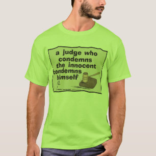 Camiseta Chistes de abogados jueces de justicia penal