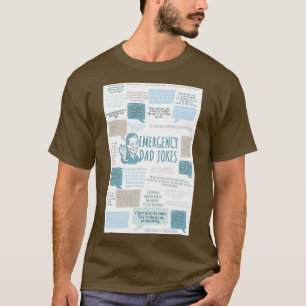 Camiseta Chistes de emergencia Papá Noel Funny Tarjeta Gree