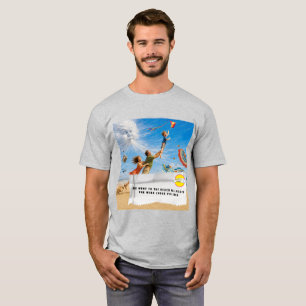 Camiseta Chistes de envoltorios de chicle