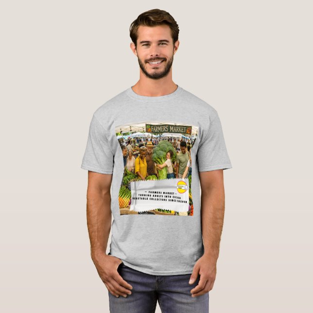 Camiseta Chistes de envoltorios de chicle (Anverso completo)