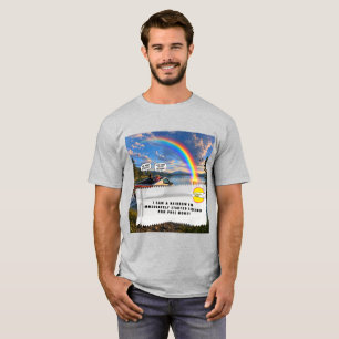 Camiseta Chistes de envoltorios de chicle