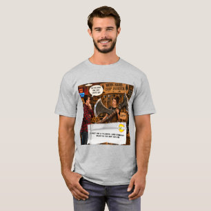 Camiseta Chistes de envoltorios de chicle