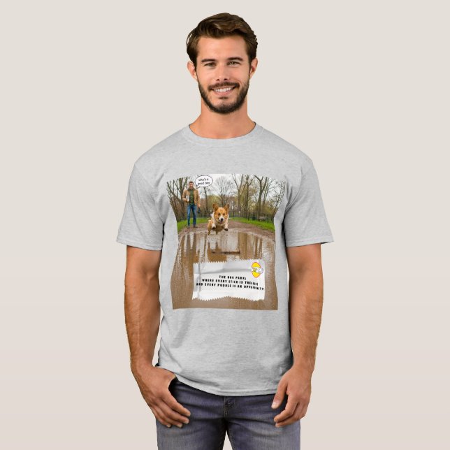 Camiseta Chistes de envoltorios de chicle (Anverso completo)