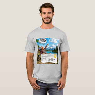 Camiseta Chistes de envoltorios de chicle