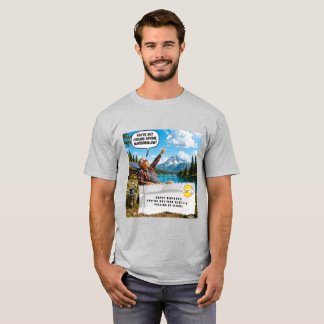 Camiseta Chistes de envoltorios de chicle
