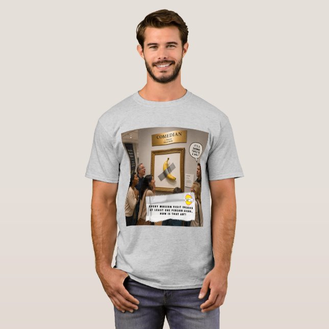 Camiseta Chistes de envoltorios de chicle (Anverso completo)