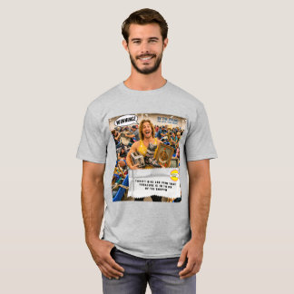 Camiseta Chistes de envoltorios de chicle