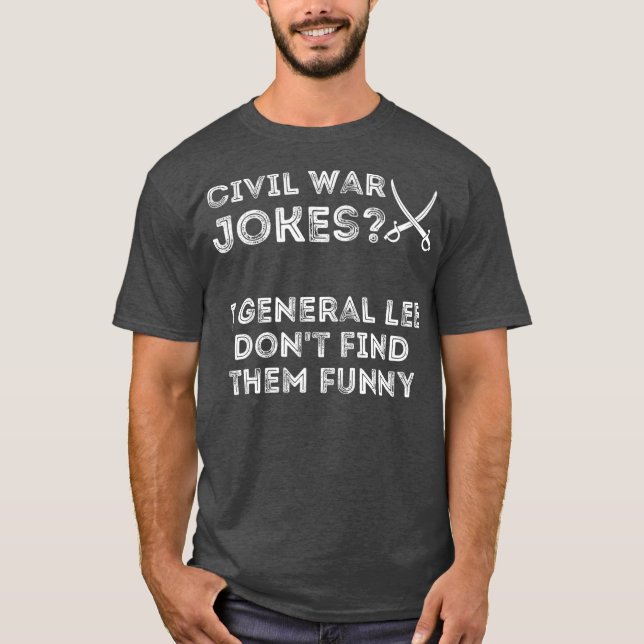 Camiseta Chistes de guerra civil divertida historia escolar (Anverso)