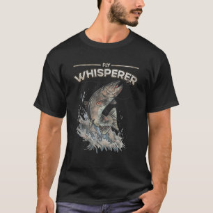Camiseta Chistes de la trucha de pesca de altura
