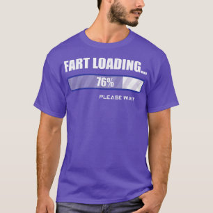 Camiseta Chistes de papá cargando el pedo por favor espere 