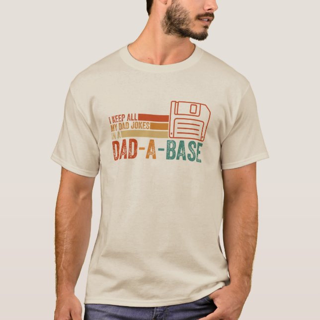 Camiseta Chistes de papá divertidos (Anverso)