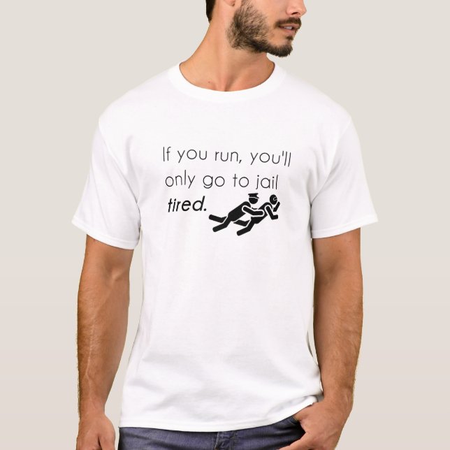 Camiseta Chistes de Policías (Anverso)