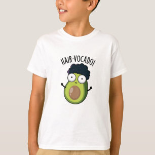 Camiseta Chistes divertidos de aguacate con pelo