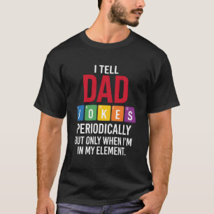 Camiseta Chistes divertidos de papá Contar chistes de papá 
