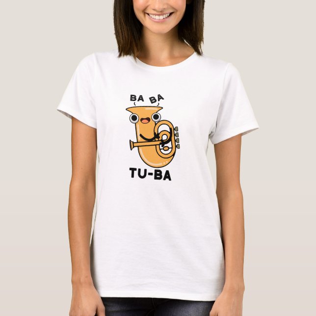 Camiseta Chistes divertidos de tuba (Anverso)