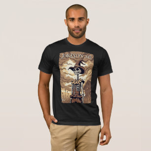 Camiseta Chistes en mí: Payaso esqueleto de Guay