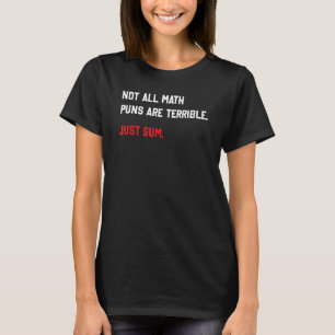 Camiseta Chistes matemáticos - No todos los puntajes matemá