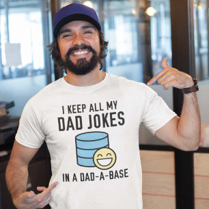 Camiseta Chistes oficialmente de papá