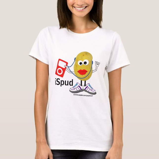 camiseta chistosa de la parodia del "ispud" (Anverso)