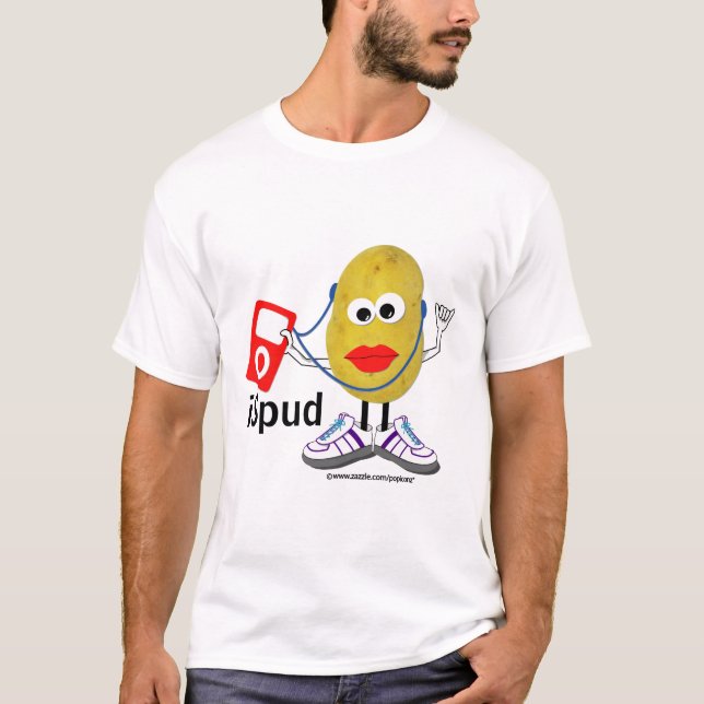 camiseta chistosa de la parodia del "ispud" (Anverso)