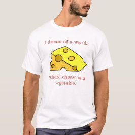 Camiseta chistosa del queso