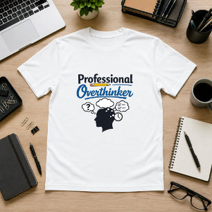 Camiseta Chistoso de oficina Pensador Profesional