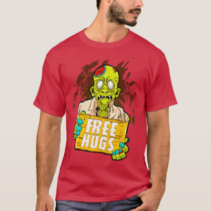 Camiseta Chistoso Halloween espeluznante zombie terror come