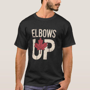 Camiseta Chistoso meme de Canadá codos arriba