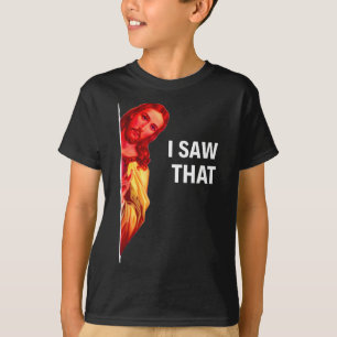 Camiseta Chistoso Meme de Jesús Vi Ese Chiste de Cita Crist
