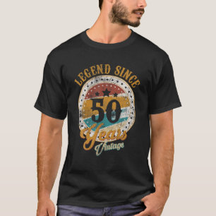 Camiseta chistoso regalo de cumpleaños número 50 nacido en 