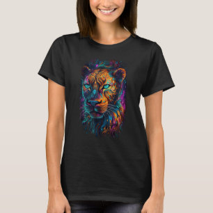 Camiseta Chita colorida Psicodélica Trippy Hombres Hippie