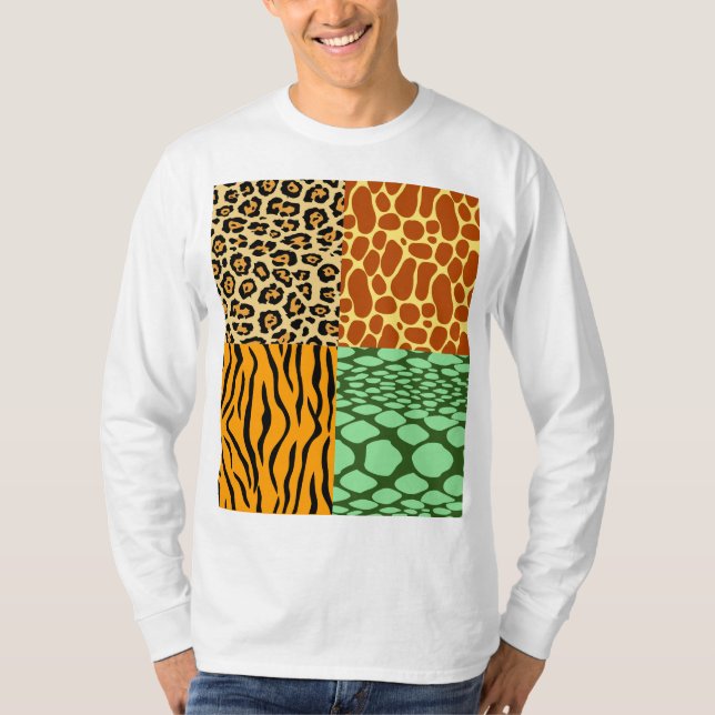 Camiseta Chita, jirafa, tigre y serpiente (Anverso)
