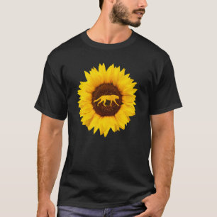 Camiseta Chita Para Hombres Mujeres Cougar Canino Girasol
