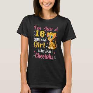 Camiseta Chita, sólo un Chica que ama a los Cheetahs