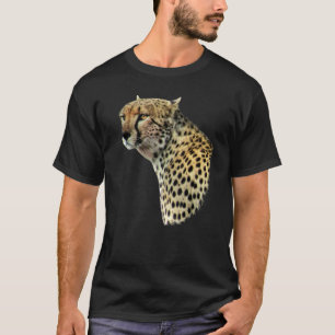 Camiseta Chita un gato depredador en Kenia África