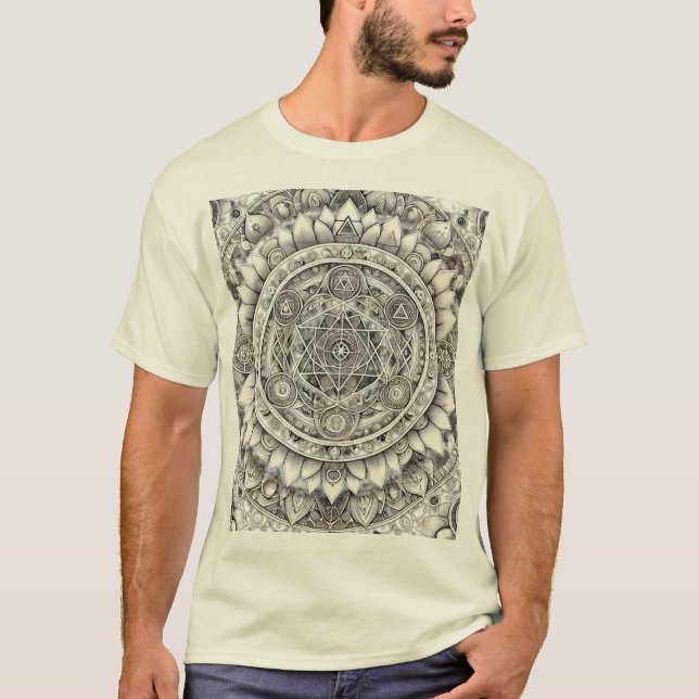 Camiseta Chitra Veda : Tee de arte indio (Anverso)