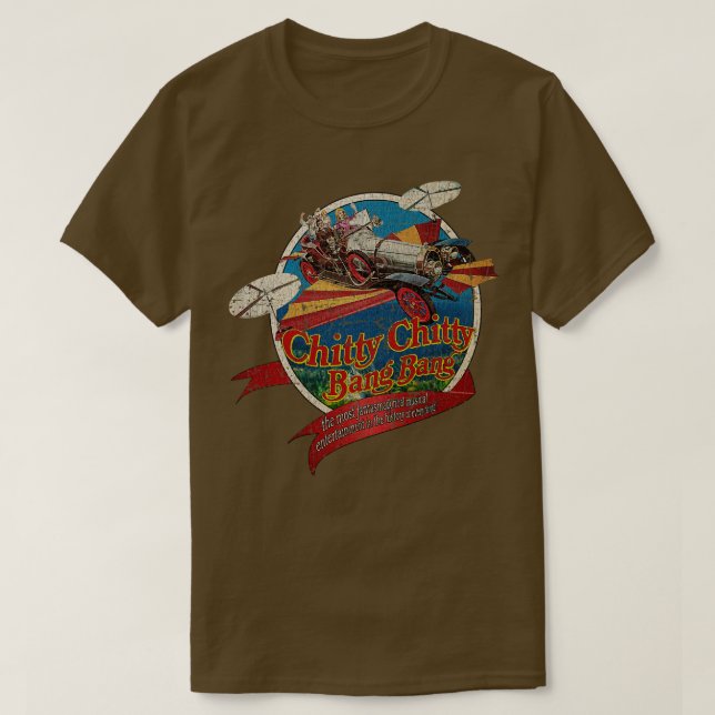 Camiseta Chitty Chitty Bang Bang 1968 TShirt 1 (Diseño del anverso)