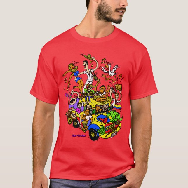Camiseta Chiva Colombiana (Anverso)
