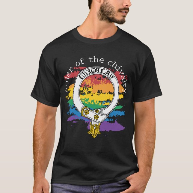 Camiseta Chivalry Woodcut Pride (Anverso)