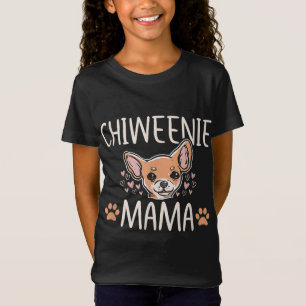 Camiseta Chiweenie Mom Mama Cute Doe Perro Dueño De Cachorr