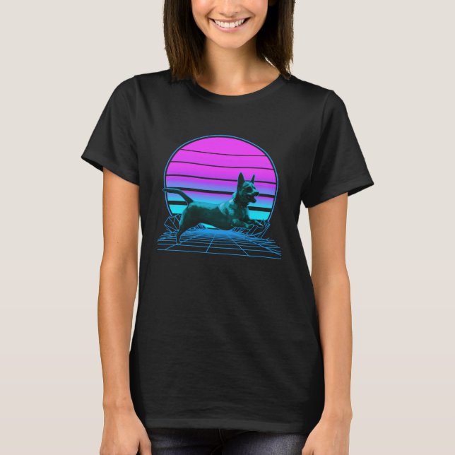 Camiseta Chiweenie Pastel Gótico Vaporwave (Anverso)
