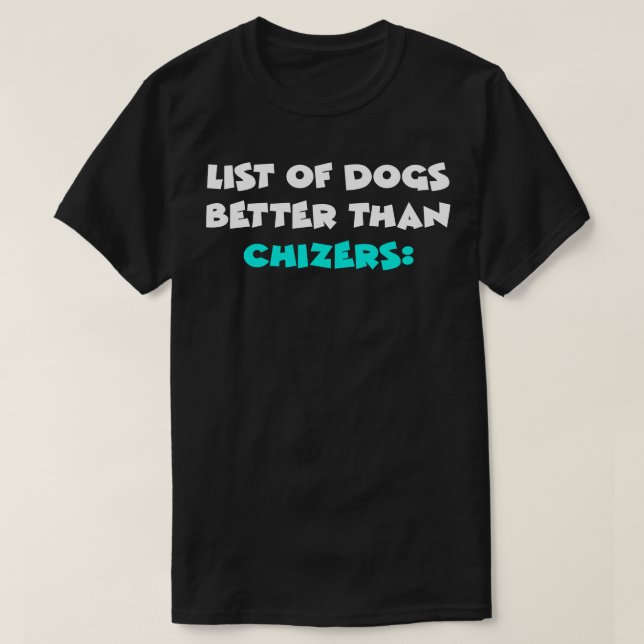 Camiseta Chizer (Diseño del anverso)