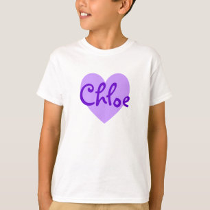 Camiseta Chloe en morado