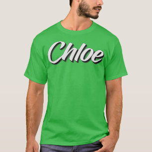 Camiseta Chloe Mi Nombre Es Chloe