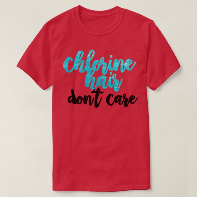 Camiseta Chlorine Hair (Diseño del anverso)