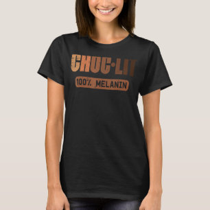 Camiseta Choc Lit Melanin Negro Orgullo Historia BHM Africa