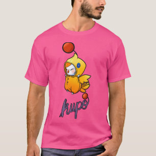 Camiseta Chocobo Vestió A Moogle De Fantasía Final