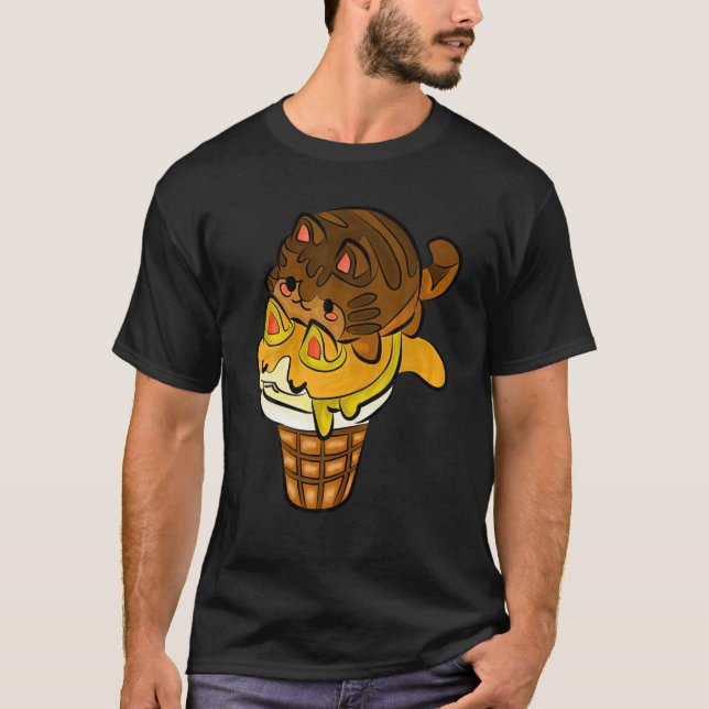 Camiseta Chocol, Helicóptero De Azelnut Ate Hazelnut Catar  (Anverso)