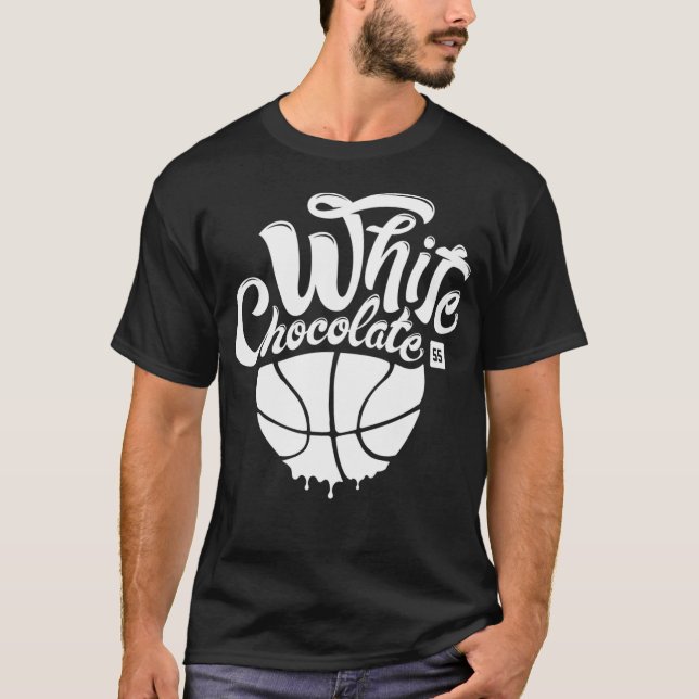 Camiseta Chocolate blanco - Jason Williams (Anverso)
