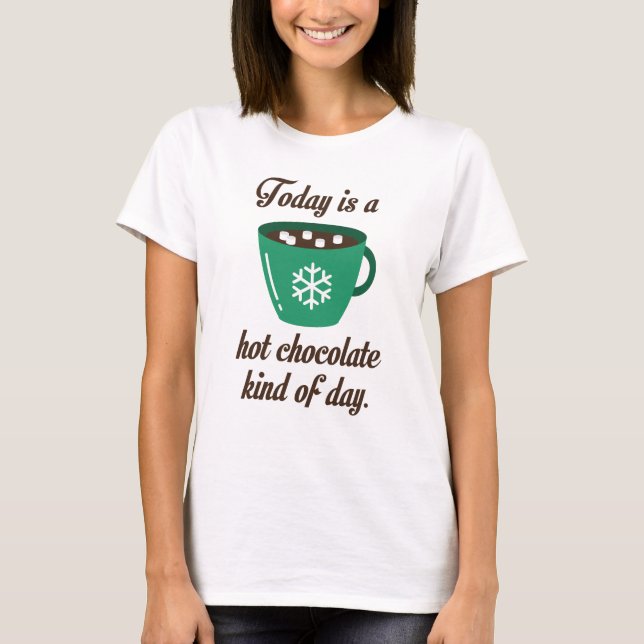 Camiseta Chocolate Caliente (Anverso)